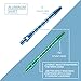 30 Packs Dart Shafts, Multi-color Dart Shafts for Steel Tip, Aluminum 2BA Thread Dart Accessories, 50 mm/53 mm Dart Shafts Replacement Kit with Rubber O Rings for Dart Sharpener flights Sports