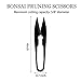 16 Pieces Bonsai Pruning Scissors Mini Garden Clippers Pruning Shears for Bud and Leaves Trimmer