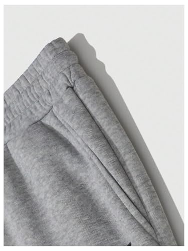 Milumia Men's Star Print Graphic Wide Leg Baggy Sweatpants Y2K Drawstring Track Pants Streetwear3