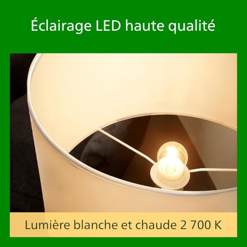 Ampoule LED globe UltraEfficient filament transparante E14 485lm = IP20 froid Philips - vue 6