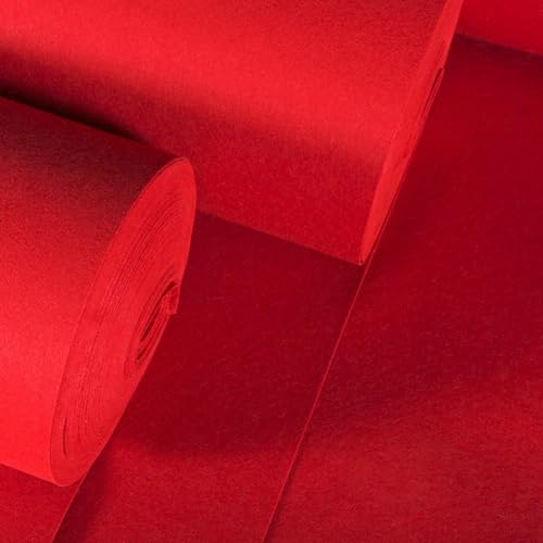Alfombra roja para pasillos de bodas y ceremonias elegantes de 1,2x10m 7