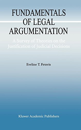 Fundamentals of Legal Argumentation: A Survey of Theories on the Justification of Judicial Decisions (Argumentation Library)