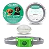 Aquality Pets Collare Antiparassitario Naturale, Ciondolo Repellente Per Pulci E Zecche Per Cani (Verde)