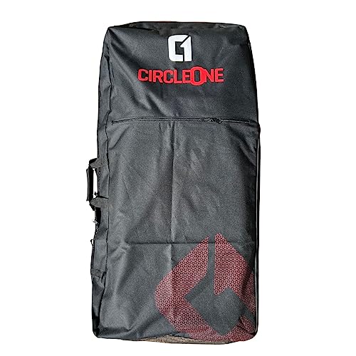 Circle One Bodyboard-Reisetasche (Rucksack-Stil), für bis zu 3 Bretter, Rot
