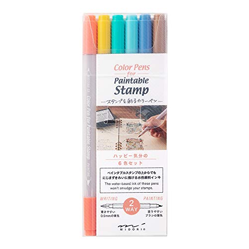 Tampon à peindre Midori 38084006 le coffret de stylo de couleur idéal à offrir