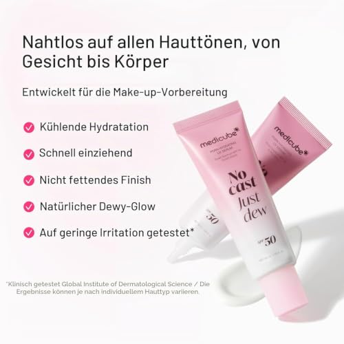 medicube No Cast Just Dew PDRN Hydrating UV Sonnenserum SPF 50 – Ansicht 4
