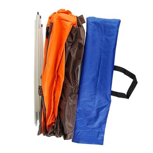 minkissy Waterproof Foldable Pet Tent 21X28X22 Inch Portable Dog House Kennel for Small Dogs Puppies Cats Indoor Outdoor Shelter - Image 3