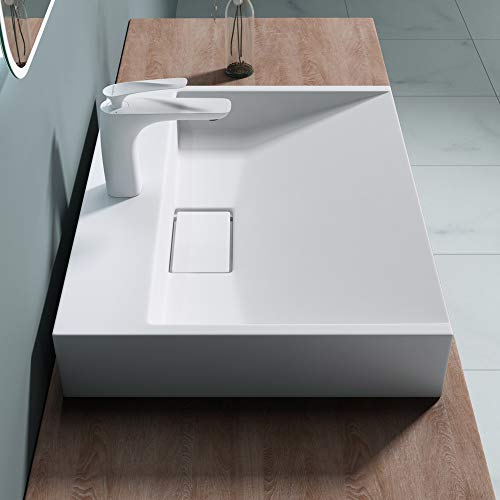 Doporro Lavabo da Appoggio, Lavabo Bagno Sospeso