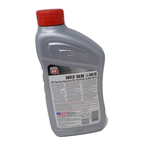Aceite sintético para motor 0W-20 Phillips 66 1 qt miniatura 2