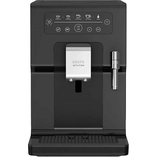 Krups Espressomaschine Intuition EA870810, 1450 W, 3 L, 15 bar, Schwarz
