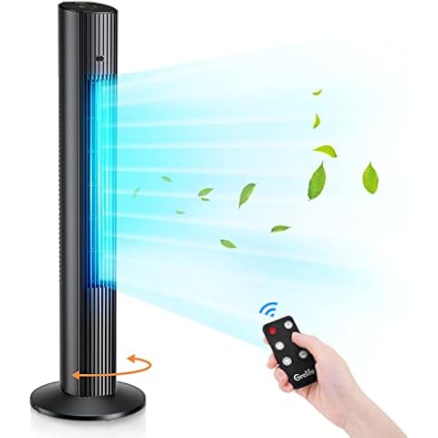 Grelife Turmventilator mit Fernbedienung, 75° oszillierender Ventilator Cover