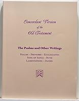 Concordant Version of the Old Testament The Book of Psalms B002NC18LS Book Cover