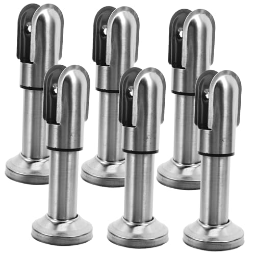 Accessoires de cloison pour toilettes publiques | Kit de fixation 12-18mm en acier