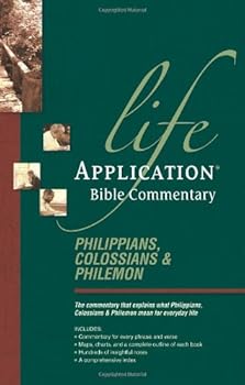 Paperback Philippians, Colossians, & Philemon (Life Application Bible Commentary) Book