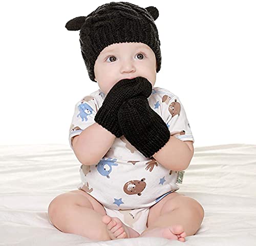 DRESHOW Unisex Baby Mütze Süßer Bär Kleinkind Earflap Beanie Warm für Herbst Wintermütze - Image 7