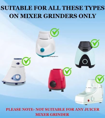 Image of RRS Mixer Grinder Chutney Jar Compatible For Bajaj, Jyothi, Prestige, Preethi, Sumeet, Orient, Rico, Morophy Richards, Croma, Nirlep, Jaipan, Lifelong (250 * 400)
