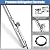 Criditpid Grill Replacement Parts for Charbroil 463229521 463229021 463228622 463259223 463284422, G426-0005-W1 Grill Grates, Heat Plates, Burners and Igniter for Charbroil Performance 6 Burner Grill