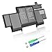 Puredick A1582 New Replacement Laptop Battery for 2015 MacBook Pro 13" Retina A1502,A1493 ME864 ME865 MF839 MF840 MF841 EMC 2835 MF843 - [Li-Polymer 11.36 V 73.92Wh 6600mAh]