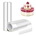 Gobesty Torta Collare, 2 Rotoli Trasparenti in Acetato Trasparente per Torta di Mousse Rotolo di Acetato Strisce di Acetato Trasparente Fogli Acetato per Dolci per la Torta Decorare, 10 cm/15 cm