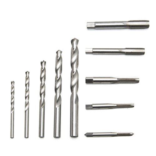 Raomdityat 131 Pcs Professional Damaged Thread Repair Kit Tool Automotive M5-M12 Helicoil #TOP2