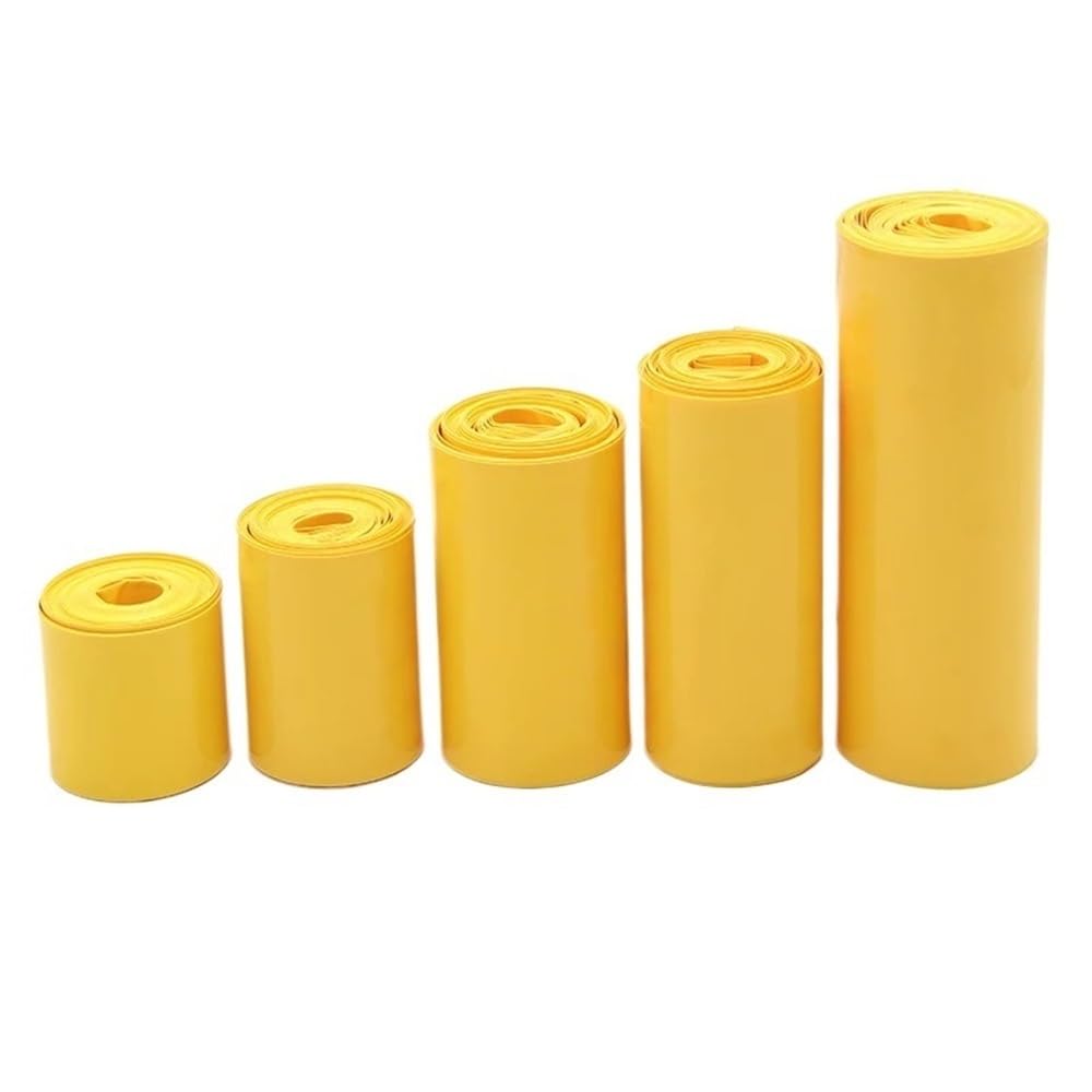 Guaina termorestringente isolante, Guaina termorestringente in PVC giallo(180MM*115MM*10METERS)