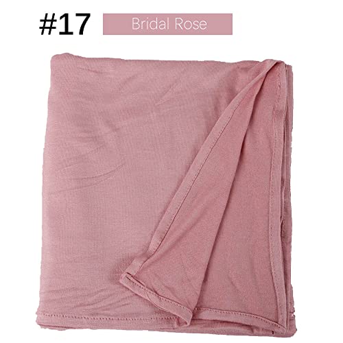 Faticinfa Pinless Instant Jersey Hijab Head Scarf Wrap Ready To Wear Stretch Jersey Turban Head Wraps3