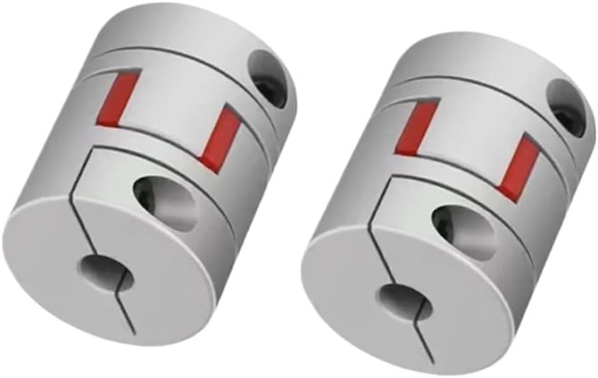D45 L55 Jaw Shaft Coupler Spider Flexible Motor Aluminium Plum Flexible Coupling Encoder Connector Bore 8mm-25mm(15x15mm)