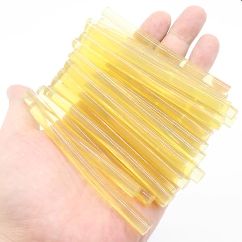 Pacote com 30 bastões de cola quente tamanho mini, bastões de pistola de cola quente, comprimento 10