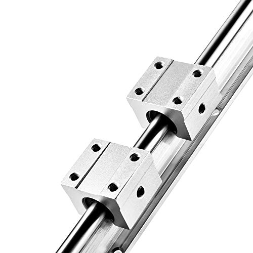2Pcs SBR10-400mm 400 × 30mm Guide di movimento
