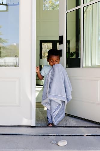 Image of Saranoni Receiving Blankets for Babies Super Soft Boutique Quality Lush Luxury Baby Blanket (Storm Cloud, Receiving Blanket 40 inch x 30 inch)