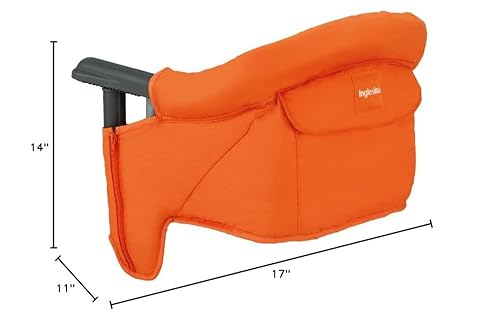 Miniatura 10 de Inglesina - Fast Table Chair con bandeja Fast Tray silla alta portátil con gancho para bebés y niños pequeños, asiento elevador de viaje que no