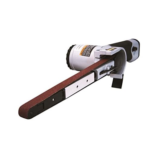 Astro Tools 3037 Air Belt Sander (1/2" x 18") with 3pc Belts (#36, #40 & #60)