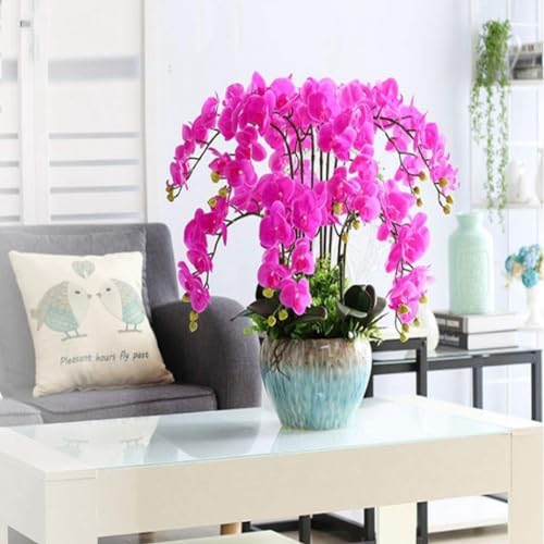 Fleurs artificielles de type orchidée classique pour vos décorations de table - 5