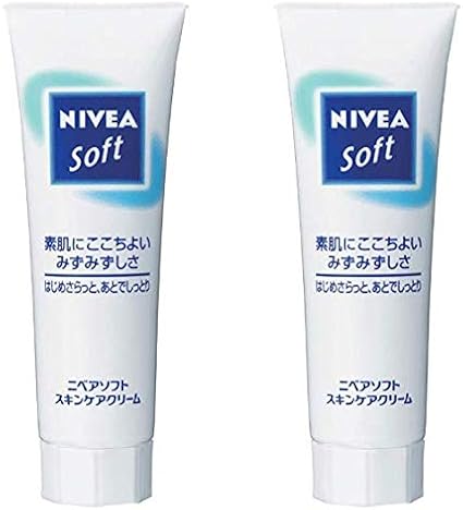 Amazon Co Jp 2個セット ニベアソフト スキンケアクリーム チューブ 50g おもちゃ