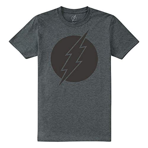 La Mejor Lista de Playeras de Flash para Hombre . 37 DC Comics Camiseta Vintage Flash para Hombre, Gris Dark Heather Dkh, XXG
