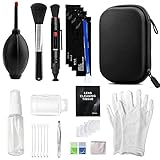 14 Stück in 1 Professionelle Kamera Reinigungsset mit wasserdichtem Beutel，Objektivreinigungsstift, Reinigungstuch und Objektivbürste，Speziell Geeignet für DSLR, Objektive und Sensoren