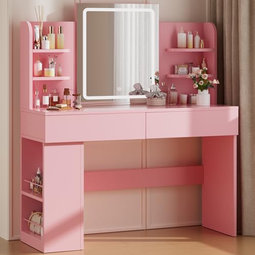 TRIUMPHKEY Tocador de Maquillaje con Espejo