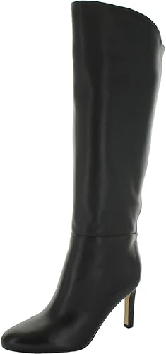 NINE WEST Bottes hautes Sancha pour femme, Noir 001, 39 EU