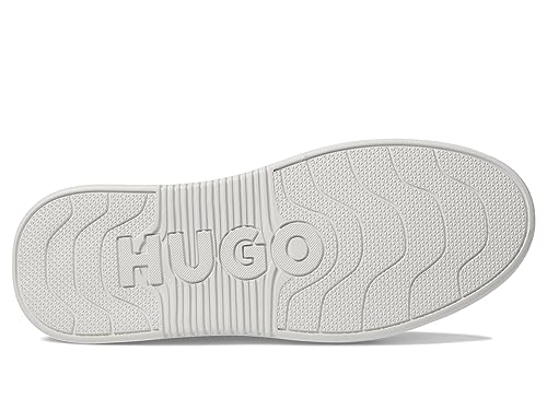 Image of Hugo Mens Cupsole Leather Lace Up Sneaker