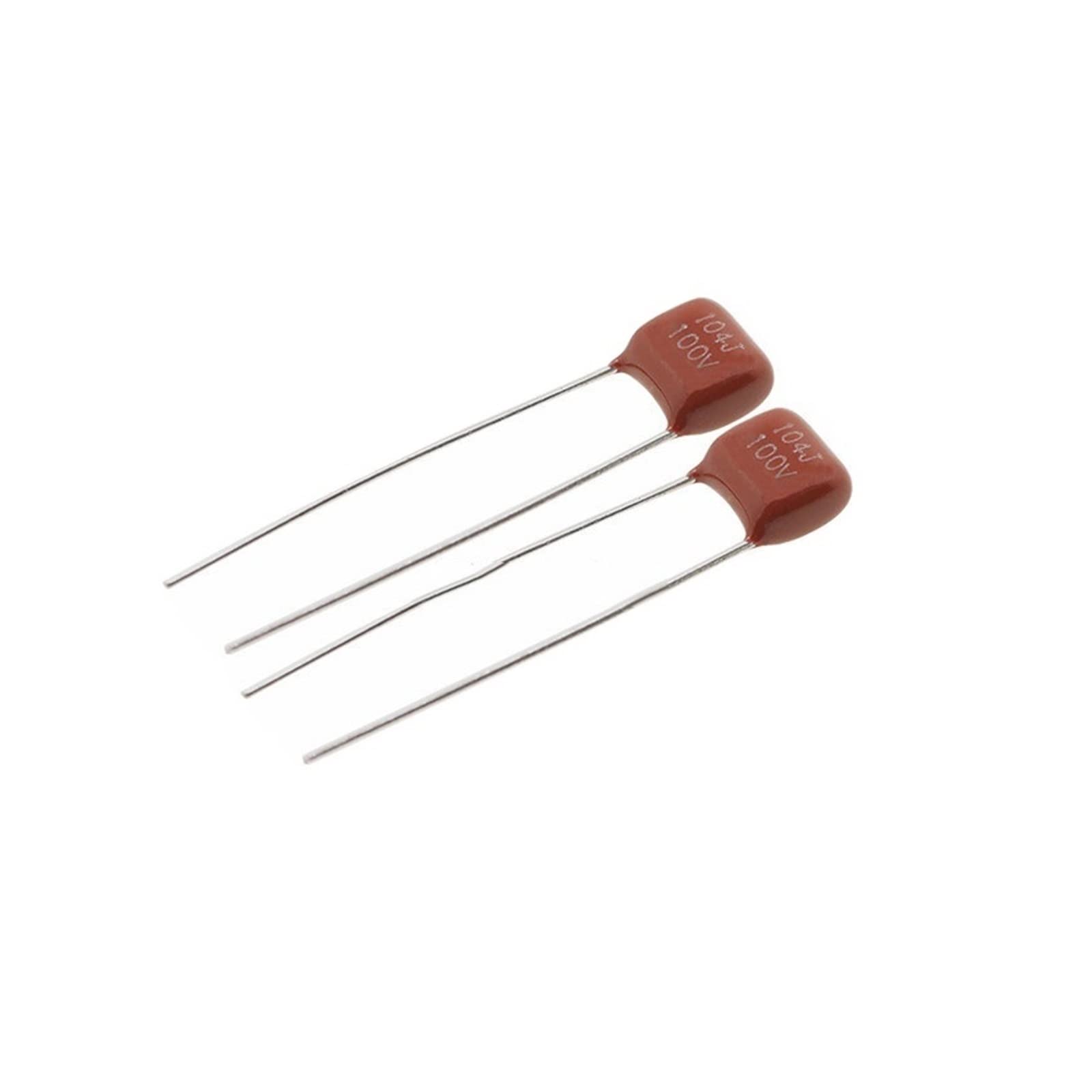 Condensateur CBB 100nF 100V 104J, composant haute précision à film polypropylène