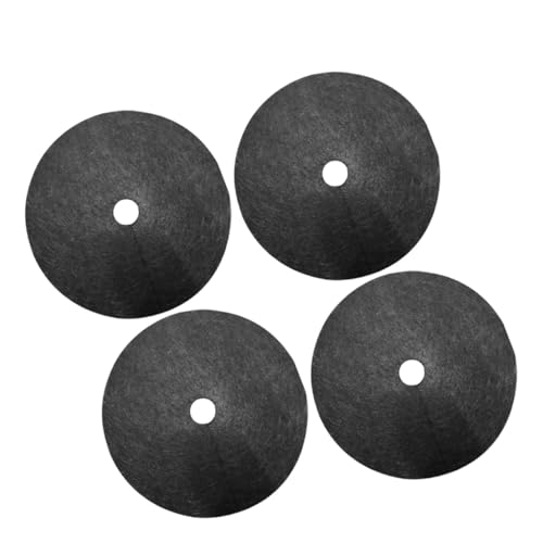 GETAJGHSD 10 Pezzi Telo Pacciamatura Traspirante Diametro per Giardino e Aiuole Copertura Terreno Antierbacce e Resistente per e Paesaggistica