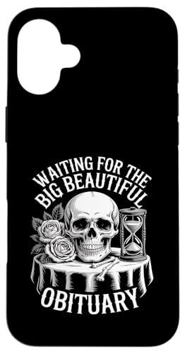 Memento Mori �X�J�� �����v �_�[�N���[���A �S�V�b�N �X�}�z�P�[�X iPhone 16 Plus �p