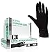 Produktbild SF Nitrilhandschuhe M Schwarz  100 Stück Einweghandschuhe, Einmalhandschuhe, Puderfrei, Latexfrei, Gummihandschuhe Einweg zum Kochen, Putzen, für Medizin, Küche, Garten, Werkstatt, Tattoo, Haushalt