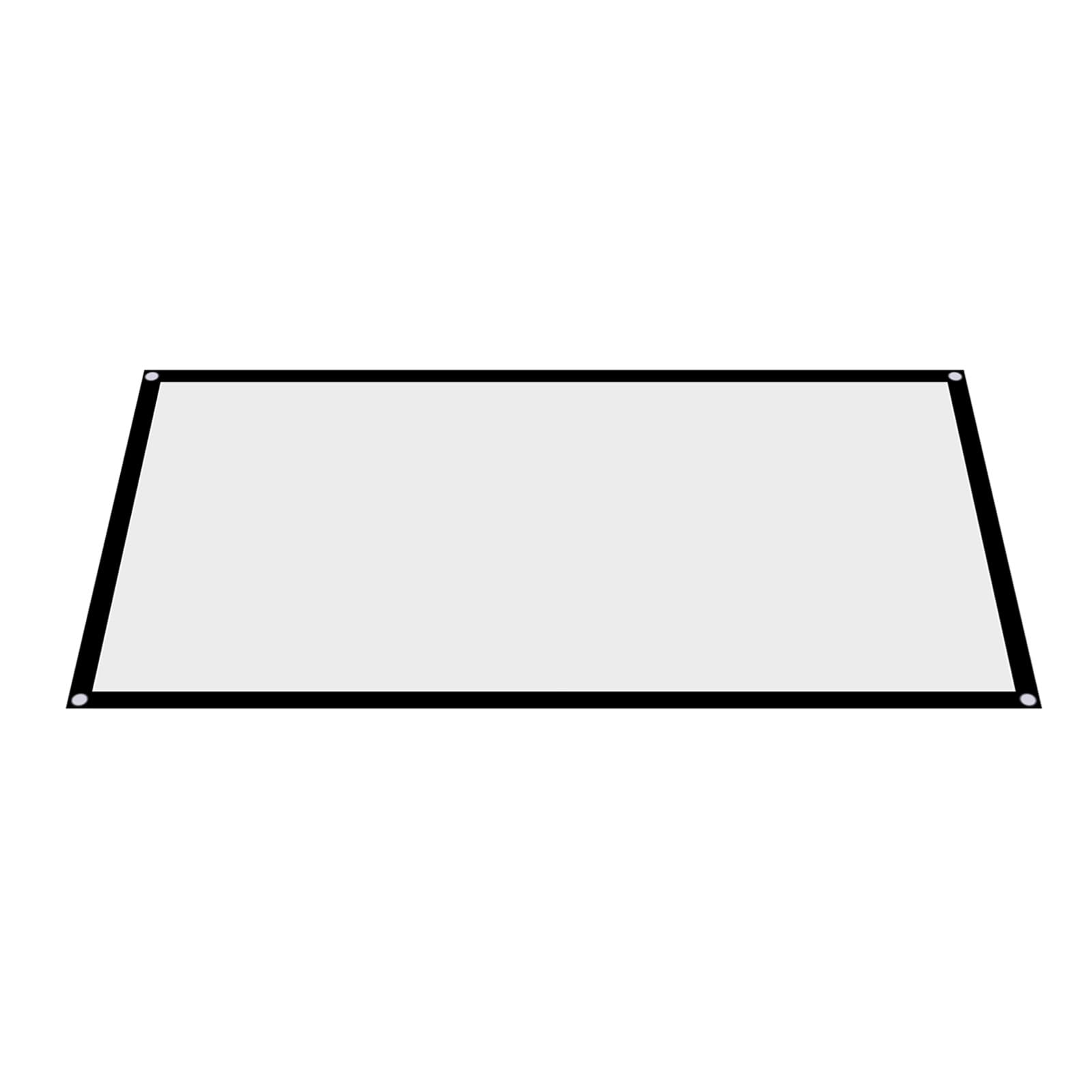 Écran De Projecteur Portable, écran Blanc Pour Projecteur Écran De Projection Pliable Portable Sans Pli Écran De Projecteur Feuille Blanche Pour Projecteur Pour Cinéma Maison