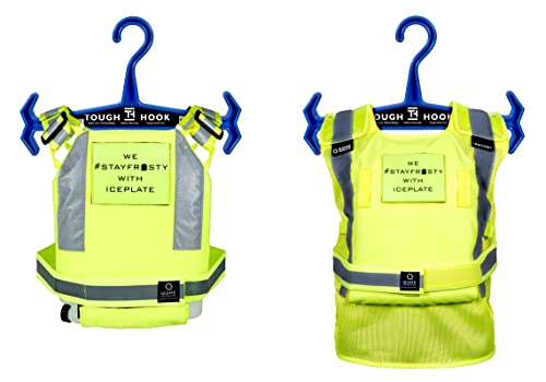 Tough Hook Original Hanger GEN2 | Made in USA | 8 Pack | 200 lb Load Capacity | Heavy Duty, Multipurpose Gear Hanger | High-Impact Plastic for Extreme Durability (Blue, Pack of 8) - Thumbnail 5