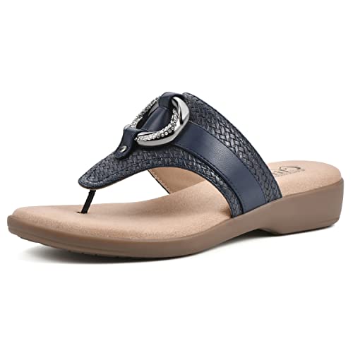 Image of CLIFFS BY WHITE MOUNTAIN Women's Benedict Mini Wedge Sandal