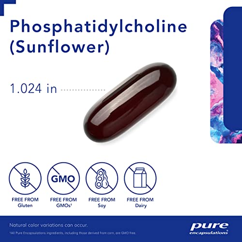 Pure Encapsulations Phosphatidylcholine | Support For Cellular And Cognitive Function And Liver Health | 90 Softgel Capsules #TOP3