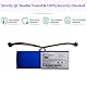 MUKUZI AKKU Compatible with Tomtom Go 6200, Go 6100, Go 6000, Go 5000, Go 600, Go 500 Navigation Device (Replacement for AHA1111008 VFAD VF6P)