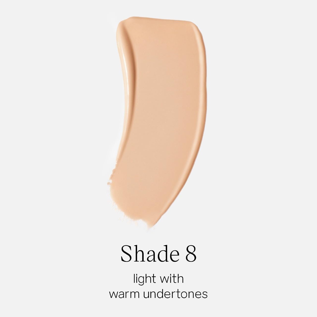 Saie Glowy Super Skin Tint Liquid Foundation - Weightless + Dewy Foundation with Lightweight Medium Coverage - Hydrating Face Makeup + Skin Care Serum Hybrid with Hyaluronic Acid - Shade 8 (1.01 oz)