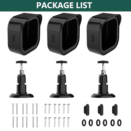 All-New Blink Outdoor 4 Camera Mount,Weatherproof Protective Housing and 360 Degree Adjustable Mount for Blink Outdoor Indoor Home Security Camera System (3 Pack) - Image 6